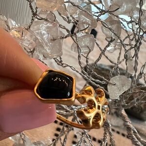 Tory Burch Antique  Gold and Black